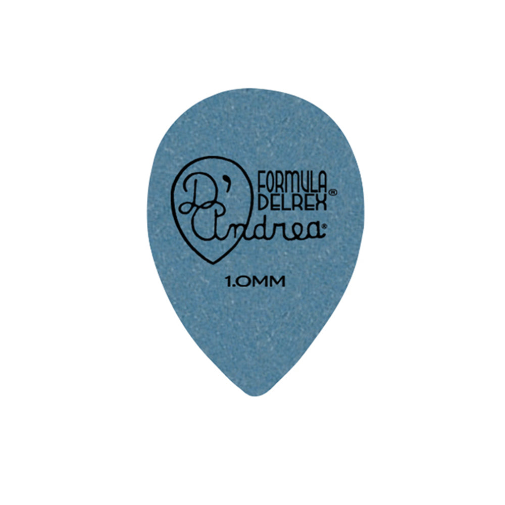 D'Andrea Plectrums, 358 Blue Delrex - Heavy - 72PC