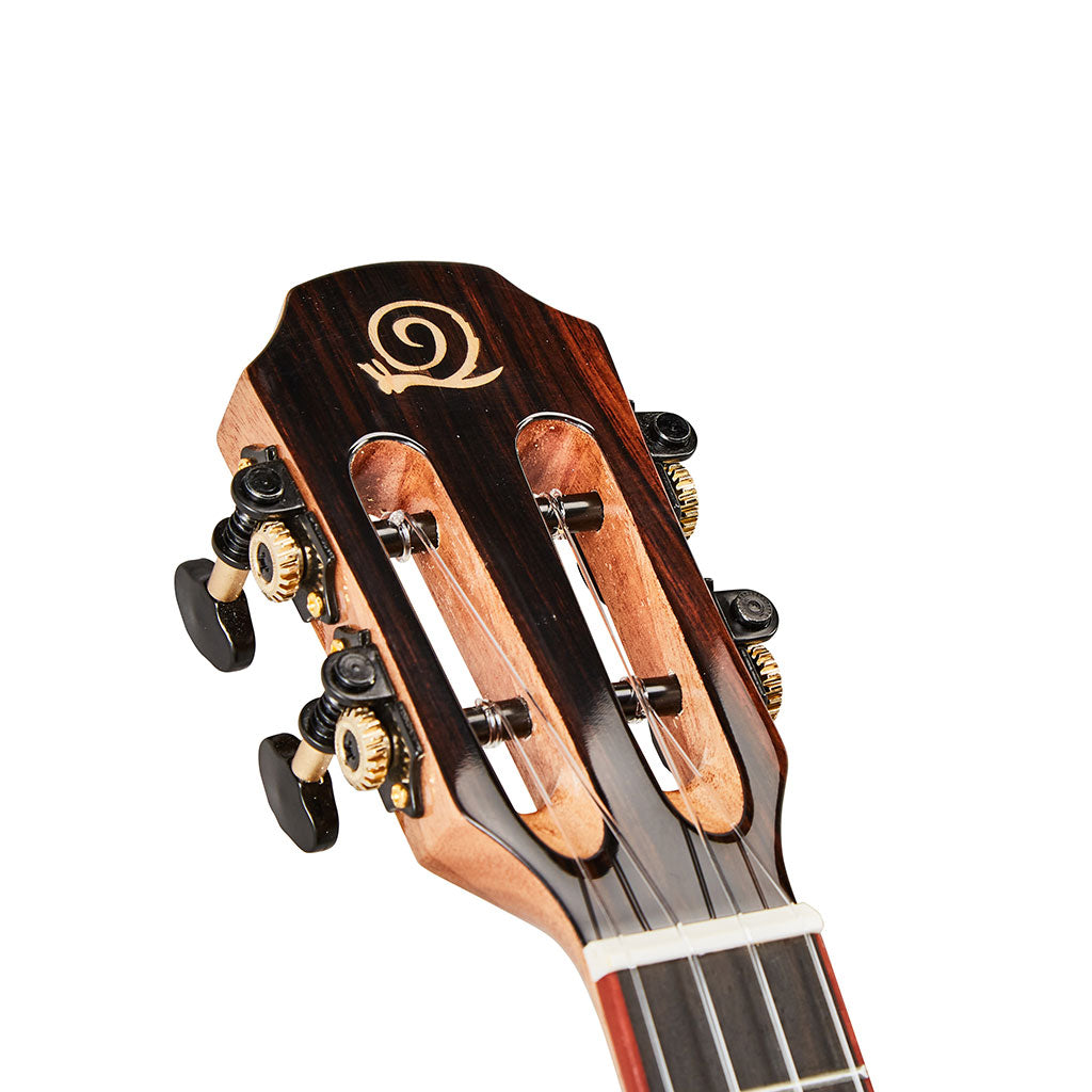 Snail S20C All Solid Flamed Acacia Konzert-Ukulele