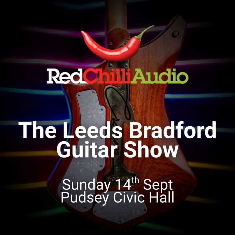 Red Chilli Audio at the Leeds Bradford Guitar Show 2025