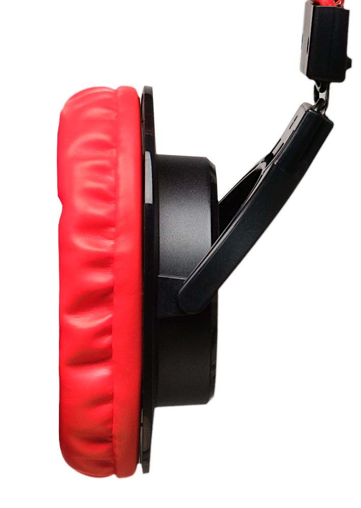 Prodipe 3000BR Professional Headphone versatile Black/Red