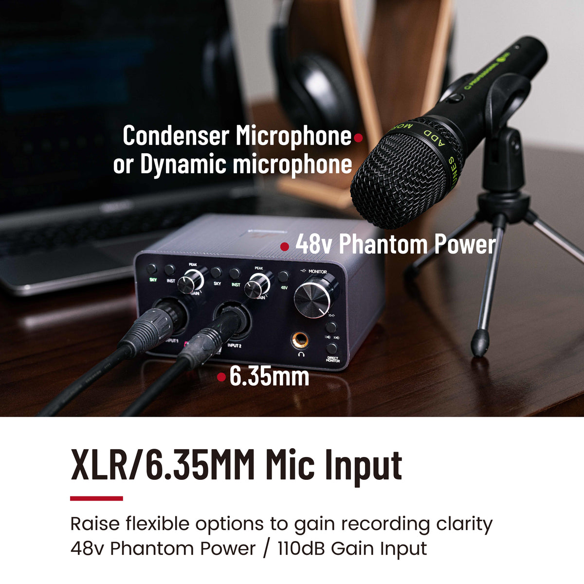 Simplefly SF2401 - Digital Mixer Audio Interface with Studio-Quality Sound