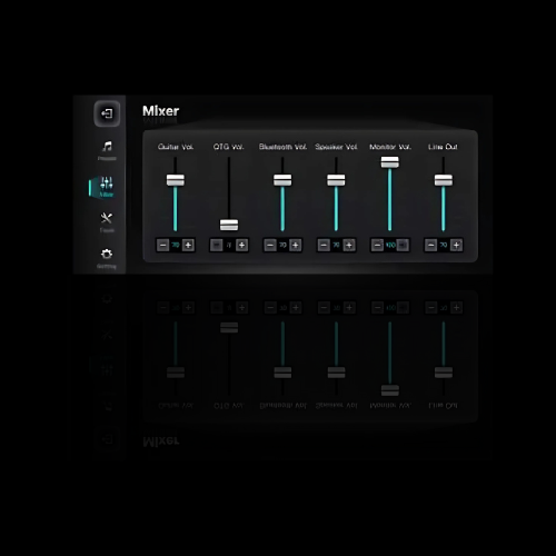 Enya Inspire Electric Smart Guitar in Light Blue