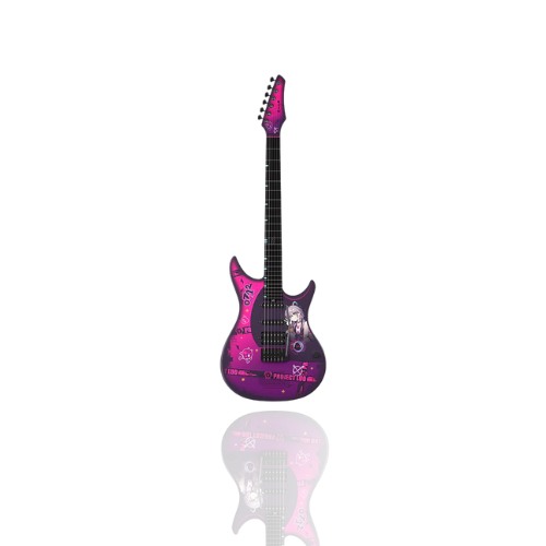 Enya Inspire Electric Smart Guitar - Luo Tianyi Model - Red