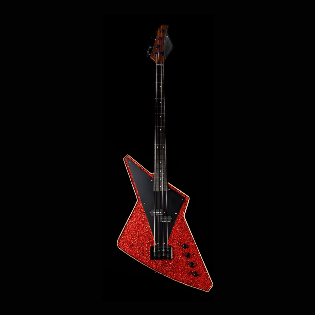 Cream Guitars, Voltage Bass, Sexy Red Foil