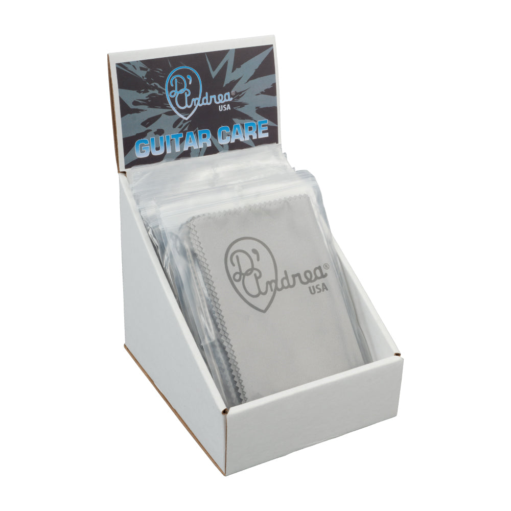 D&#39;Andrea Accessories, D&#39;Andrea Microfiber Cloth (12&quot;x15&quot;) - Display of 12