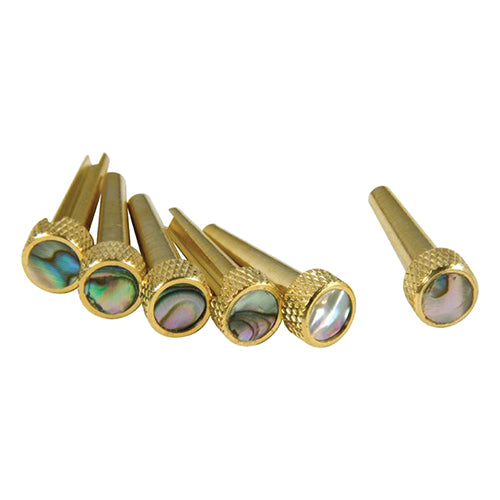 D&#39;Andrea Accessories, Tone Pins - Solid Brass with Abalone Inlay