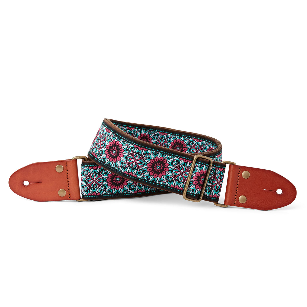 ISUZI GT-55 Suede Pattern Guitar Strap