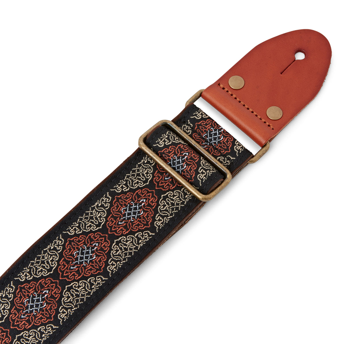 ISUZI GT-54 Suede Pattern Guitar Strap