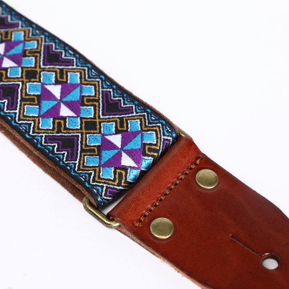 Isuzi GT-67 Coloured woven strap with copper metal buckle