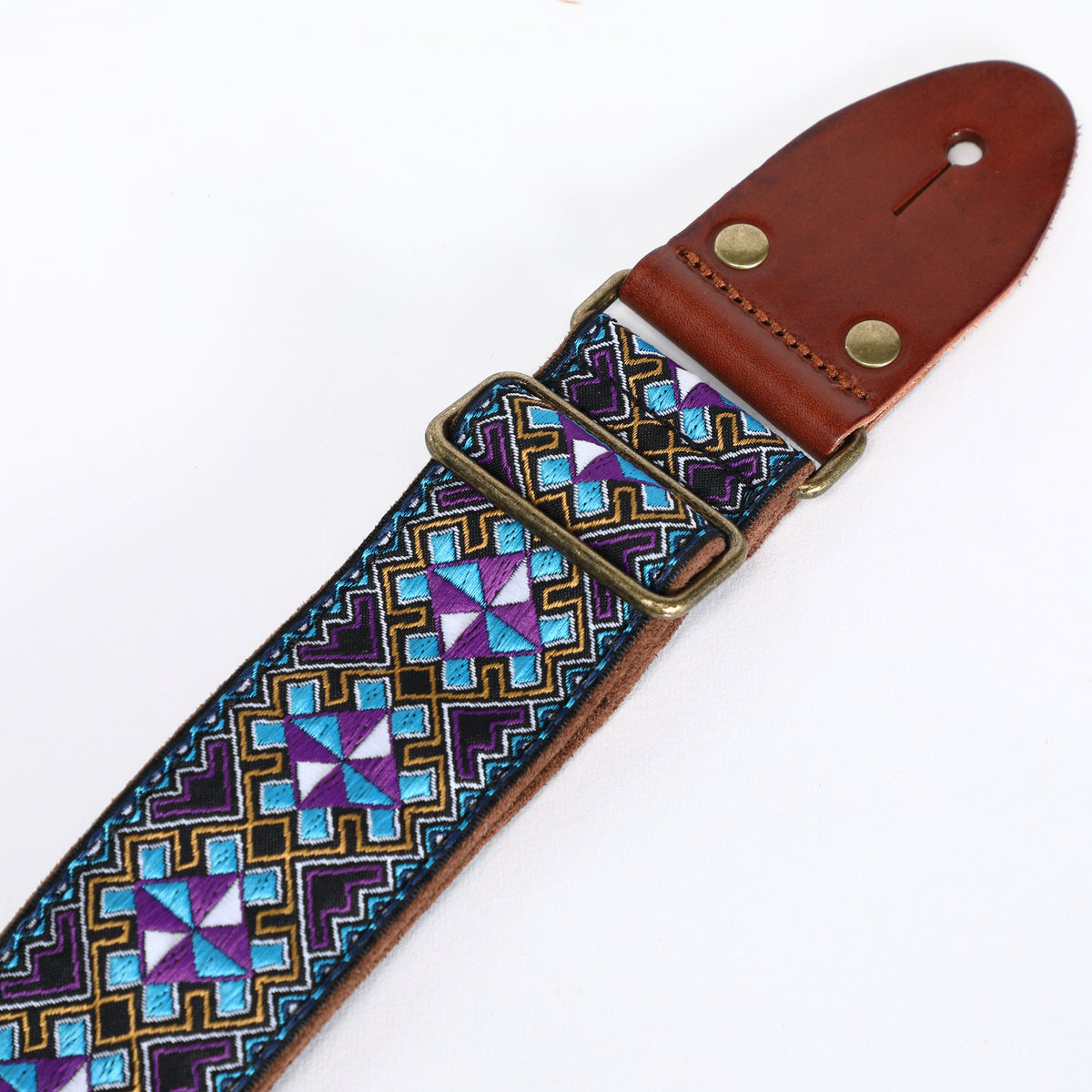 Isuzi GT-67 Coloured woven strap with copper metal buckle