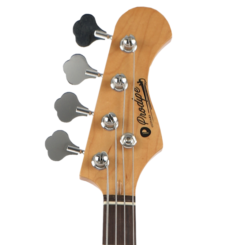 Prodipe JB80 RA CAR Bass Guitar 4 strings Candy Red