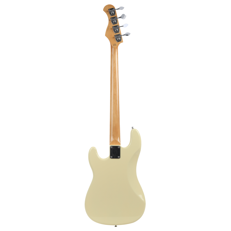 Prodipe PB80 RA VW Bass Guitar 4 strings Vintage White
