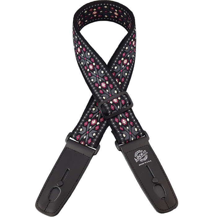 LOCK IT 2&quot; RETRO DEFENDER Guitar Strap