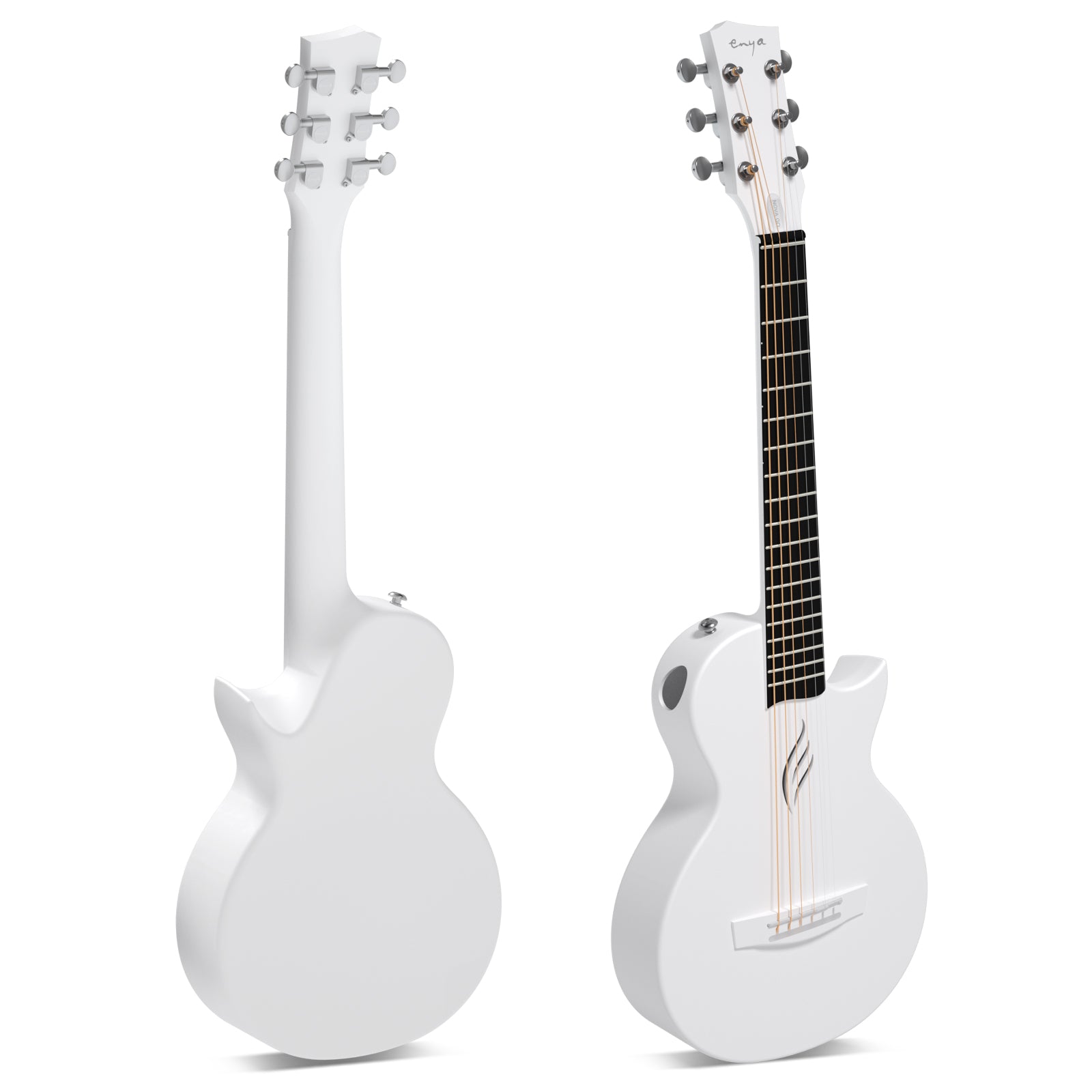 Enya Nova Go Mini White Electric Guitar