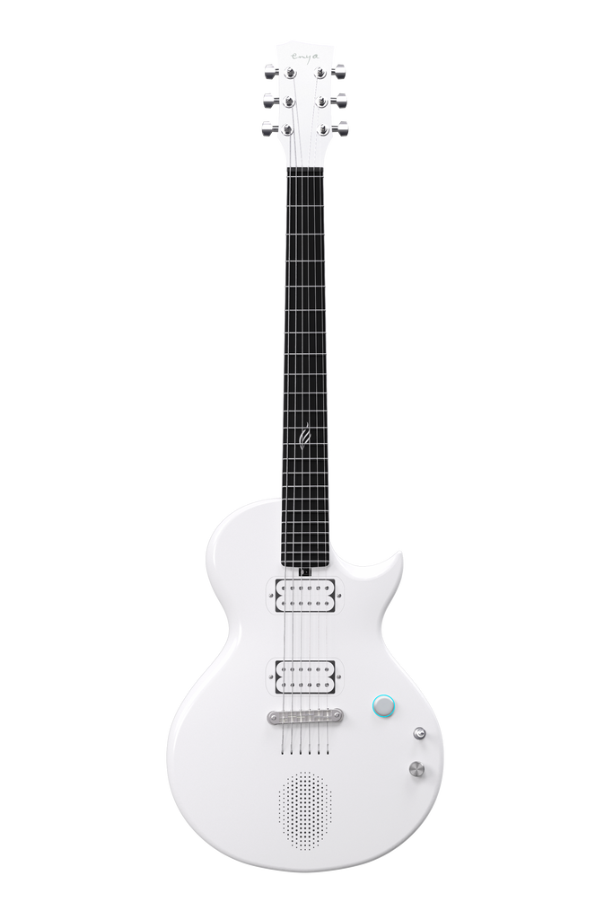 Enya Nova Go Sonic White Electric Guitar - Red Chilli Audio