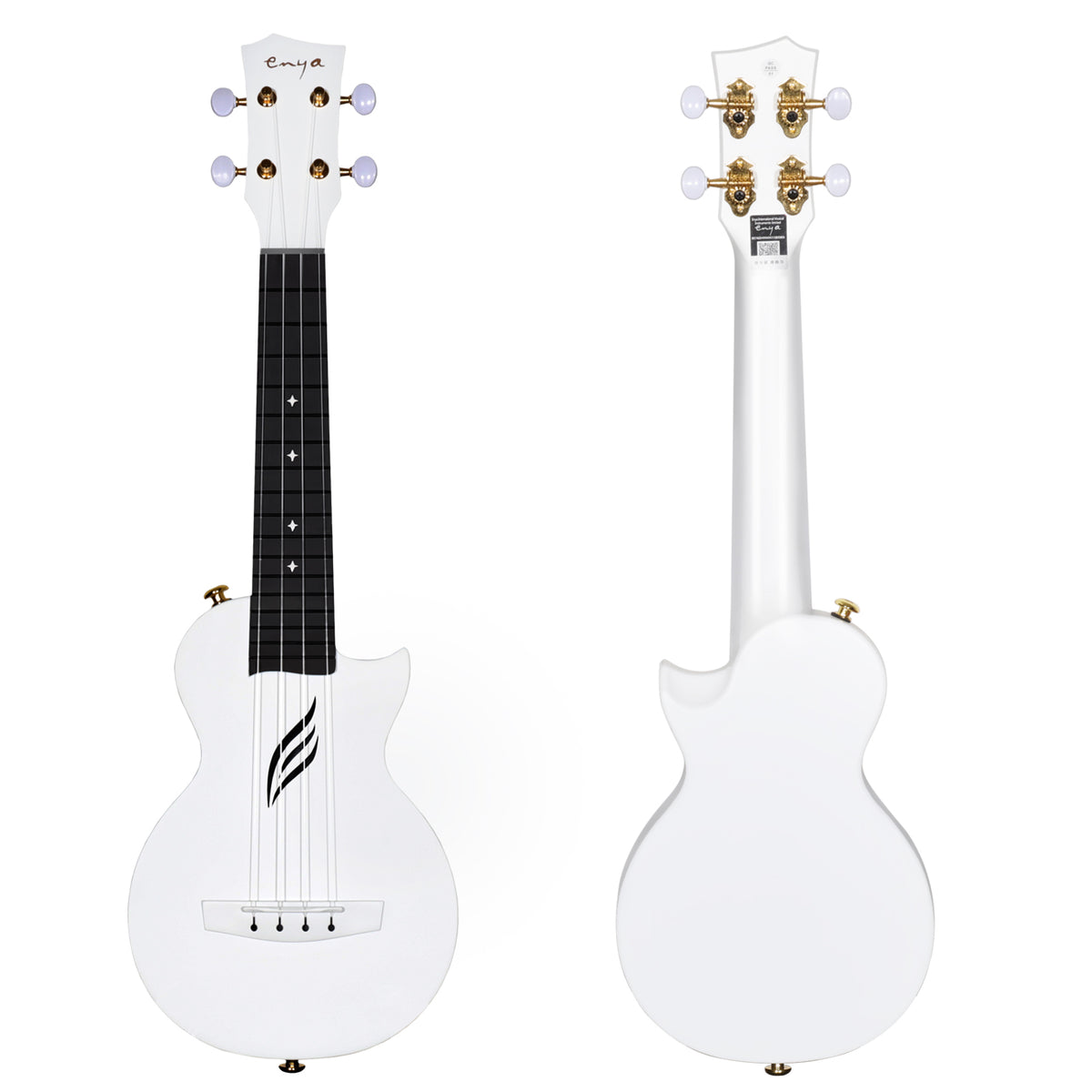Enya NOVA U Mini Ukulele in White