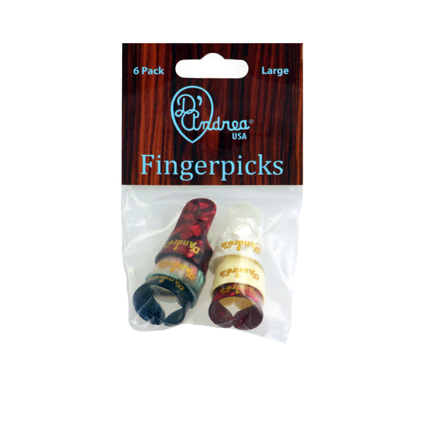 Red Chilli Audio | D'Andrea Plectrums, Large Finger Picks - DELUXE ...