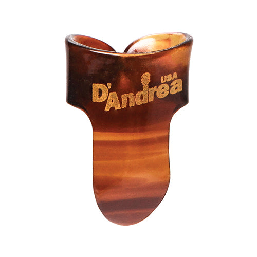 D&#39;Andrea Plectrums, R6374 Medium Finger Picks - SHELL - 6PC