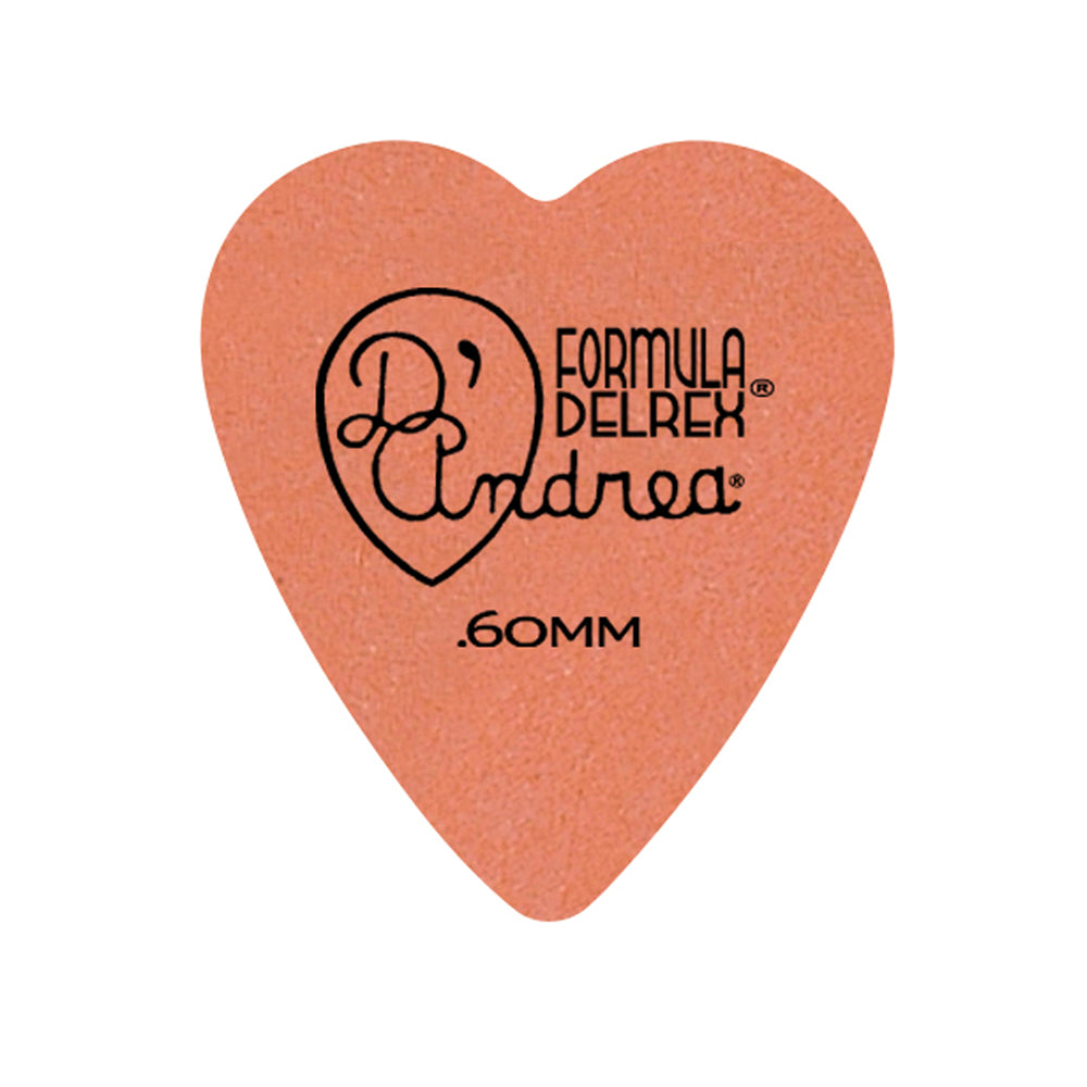 D&#39;Andrea Plectrums, 323 Orange Delrex - Thin-Medium - 72PC