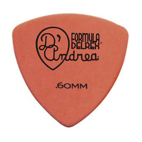 D&#39;Andrea Plectrums, 346 Orange Delrex - Thin-Medium - 72PC