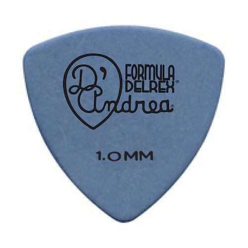 D&#39;Andrea Plectrums, 346 Blue Delrex - Heavy - 72PC