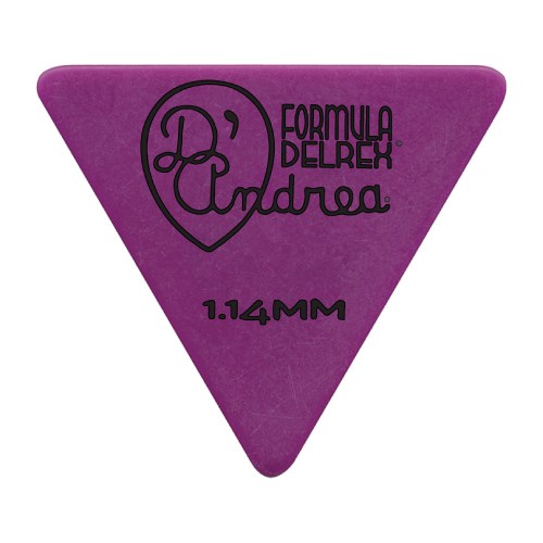 D&#39;Andrea Plectrums, 355 Purple Delrex - X-Heavy - 72PC