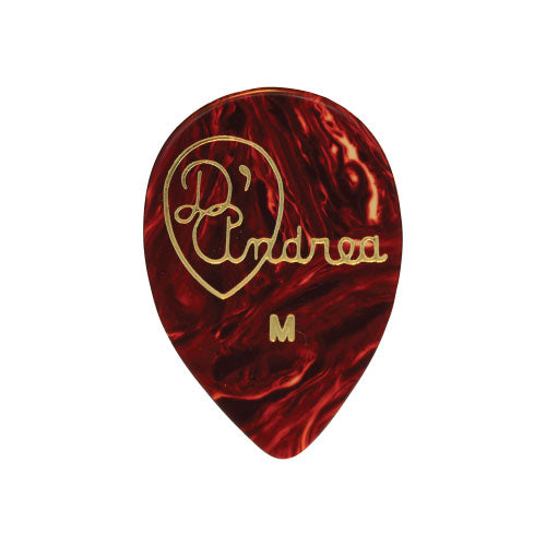 D&#39;Andrea Plectrums, 358 Shell Celluloid - Heavy - 72PC