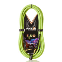 Bespeco  RKJJ300FYE - 3 Metre Jack to jack Fluorescent Yellow
