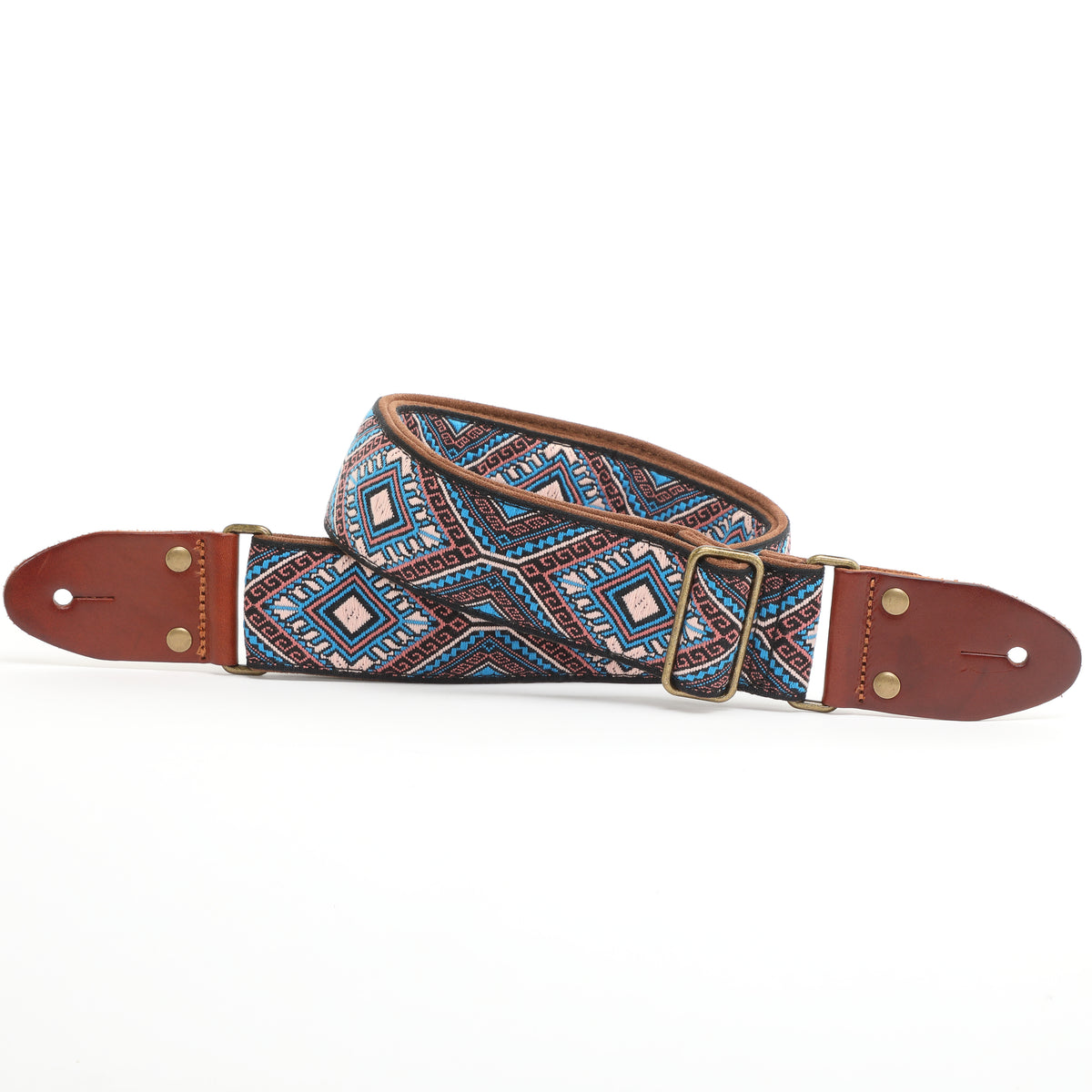 ISUZI GT-62 Suede Pattern Guitar Strap
