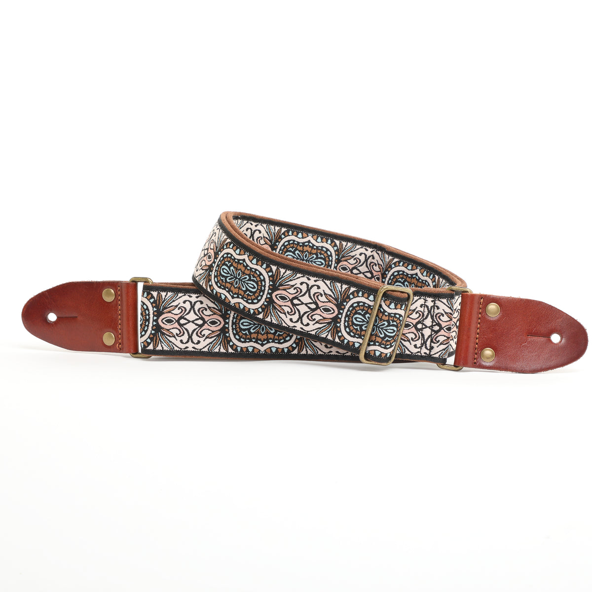 Isuzi GT-65 Coloured woven strap with copper metal buckle