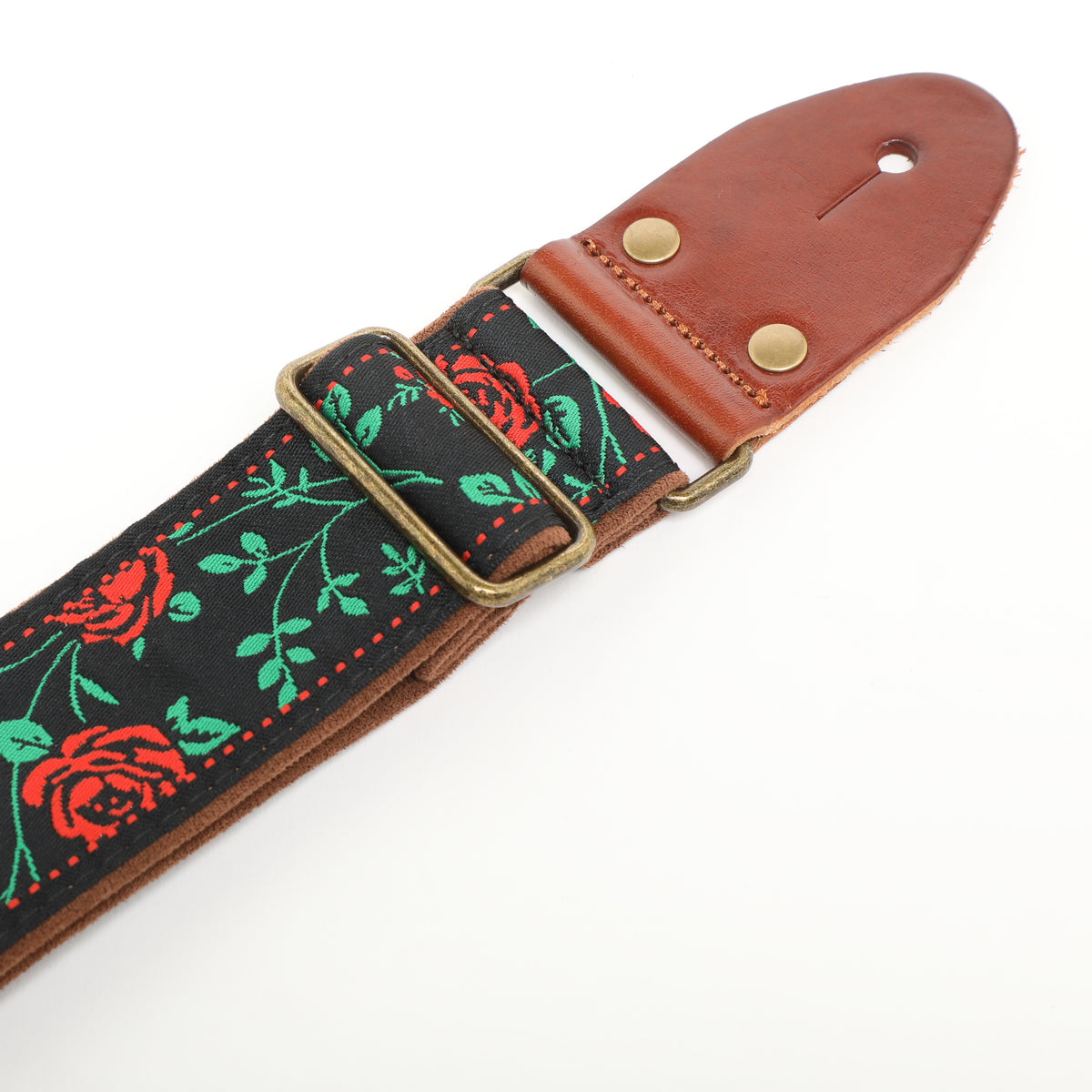 Isuzi GT-66 Coloured woven strap with copper metal buckle