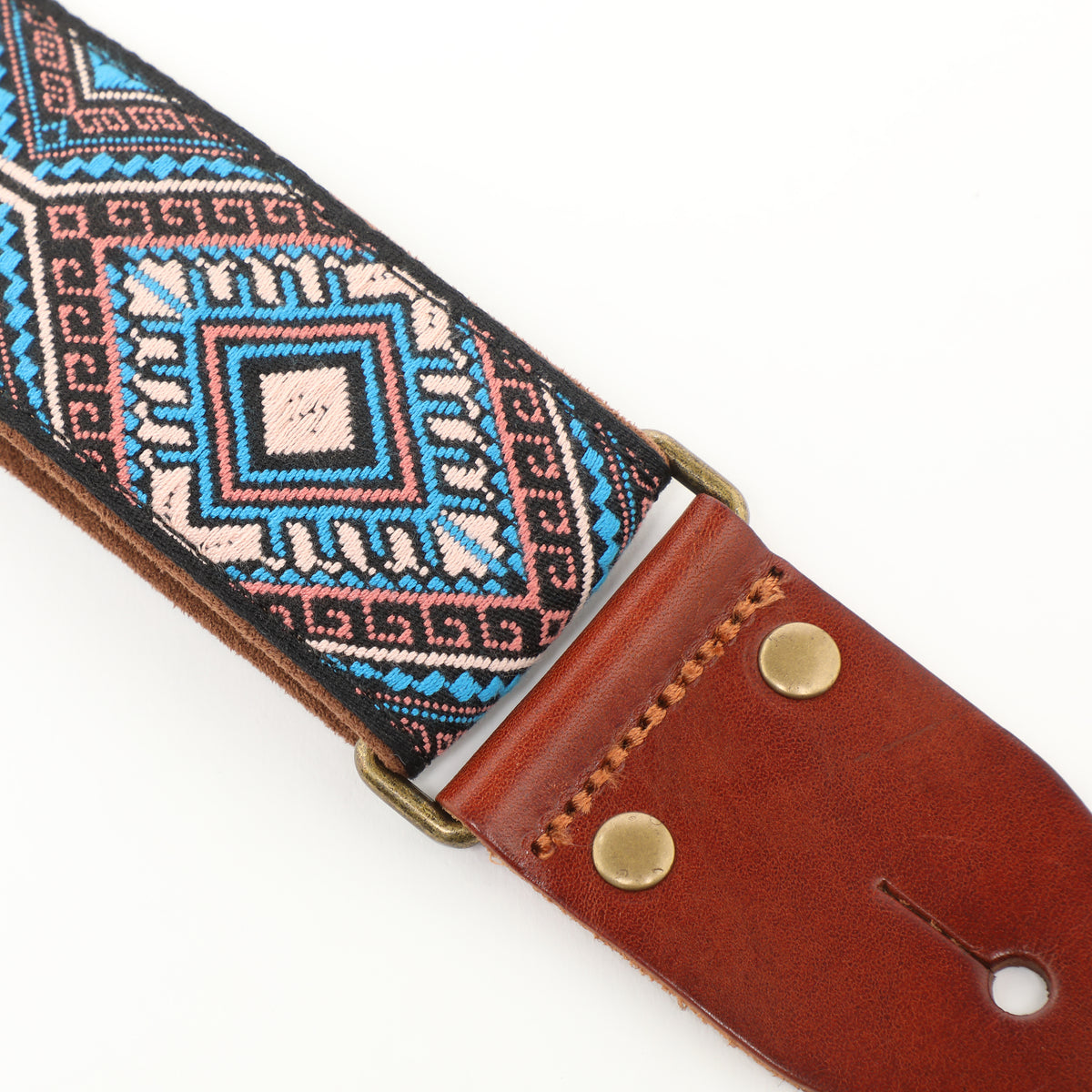 ISUZI GT-62 Suede Pattern Guitar Strap