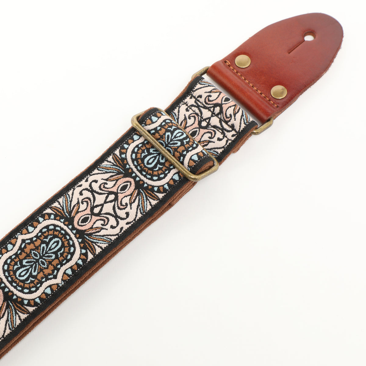 Isuzi GT-65 Coloured woven strap with copper metal buckle