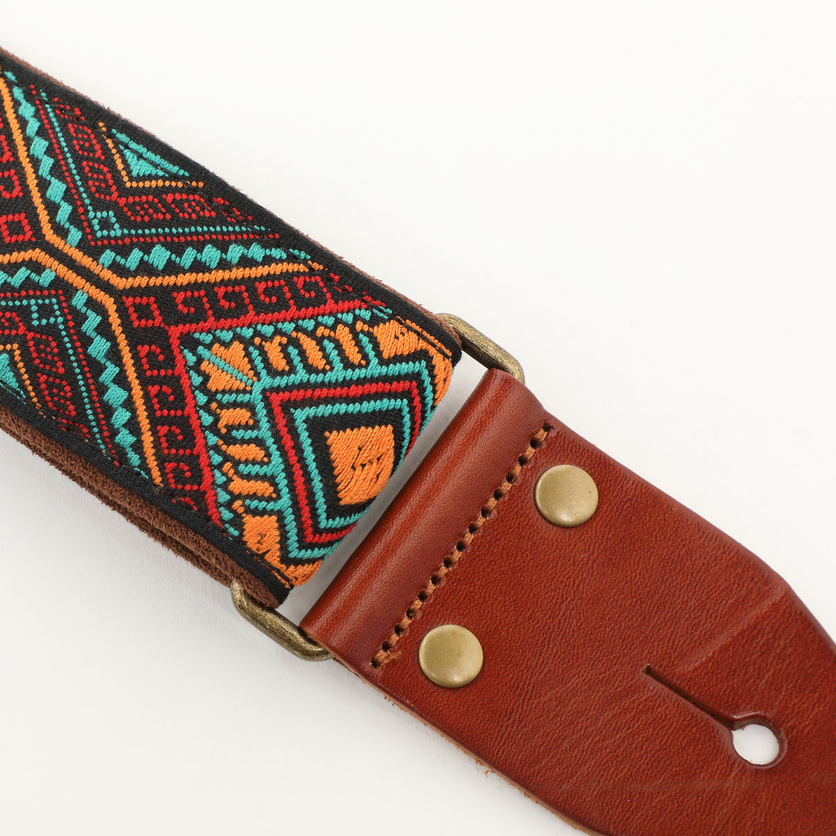 Isuzi GT-64 Coloured woven strap with copper metal buckle
