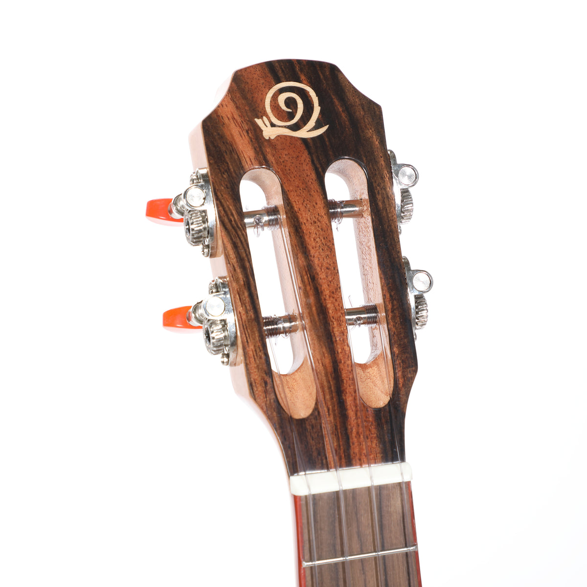 Snail S60C MK2 - All Solid Flamed Koa, Glossed, Concert Ukulele, 38mm Nut
