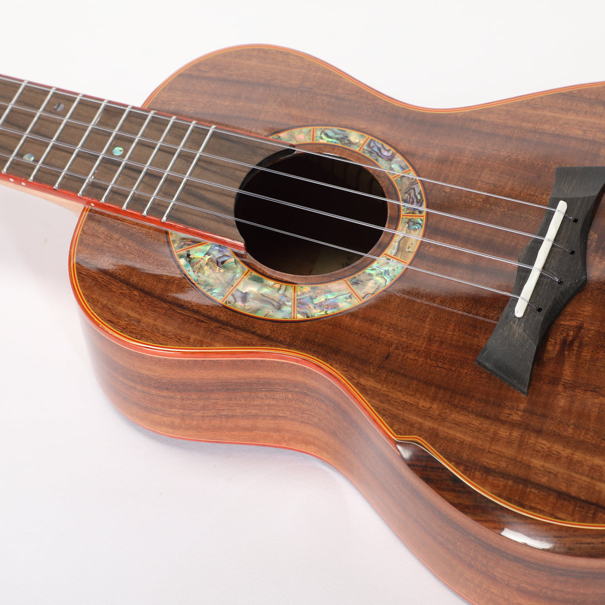 Snail S60C MK2 - All Solid Flamed Koa, Glossed, Concert Ukulele, 38mm Nut