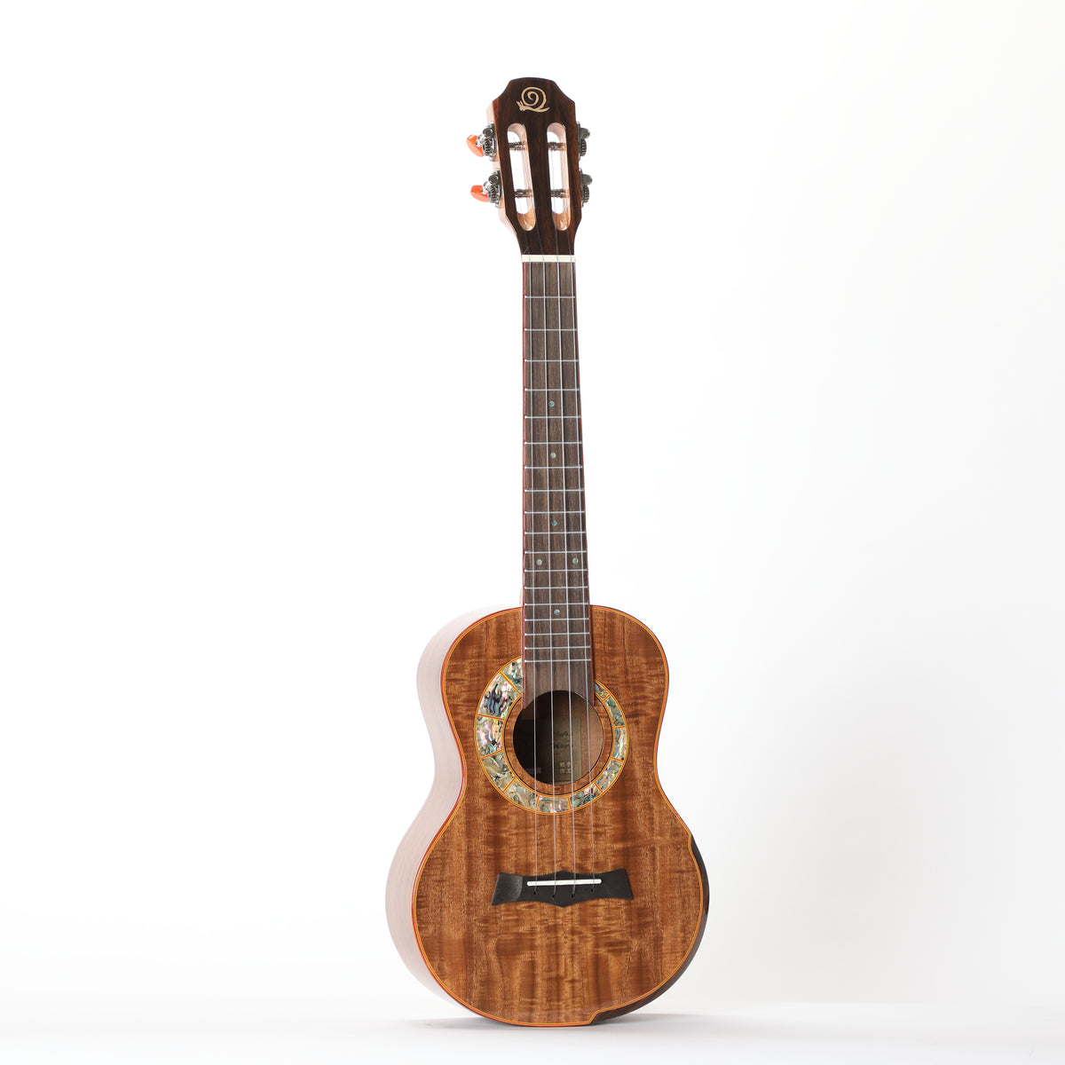 Snail S60T LH - Left handed Tenor All Solid Flamed Koa Ukulele, 38MM Nut