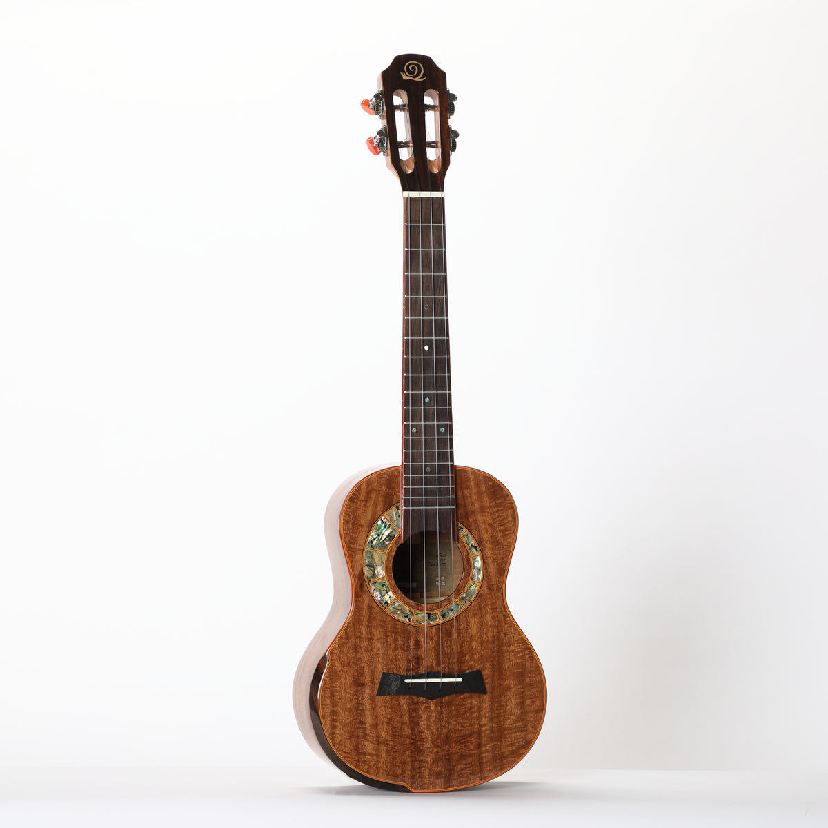 Snail S60T MK2 -  Tenor All Solid Flamed Koa Ukulele with Ebony Fingerboard &amp; Bridge, 38MM Nut