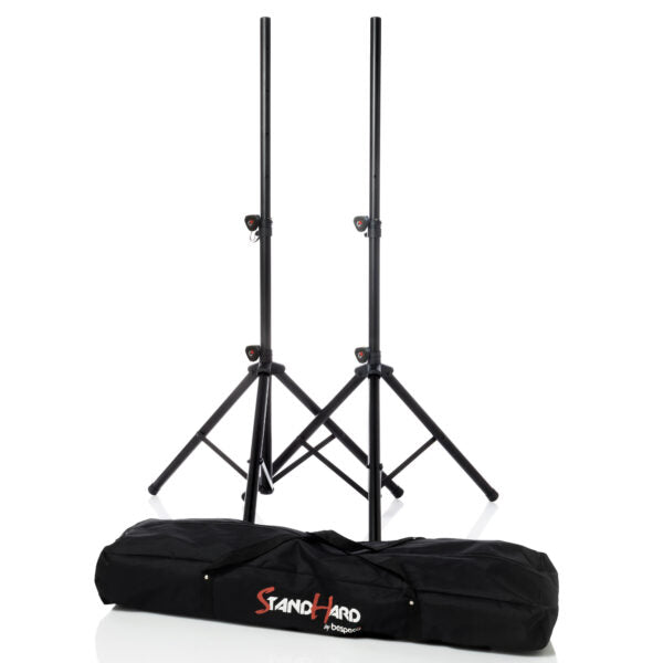 Bespeco  SH70N Pair of Speaker Stands with Bag