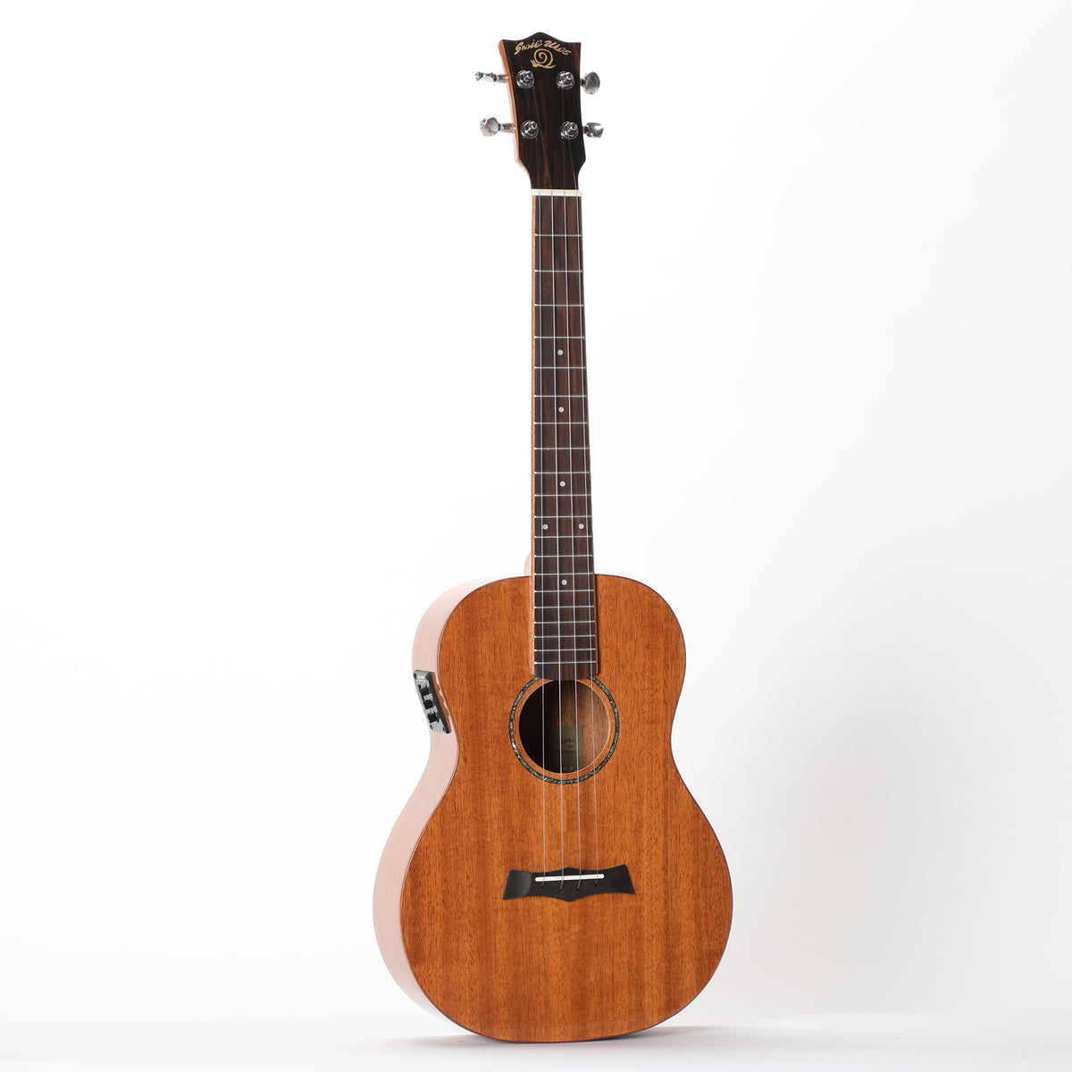 Snail SUB-M1EQ MK2 -  Glossed Mahogany, Electro Baritone Ukulele, 38MM Nut