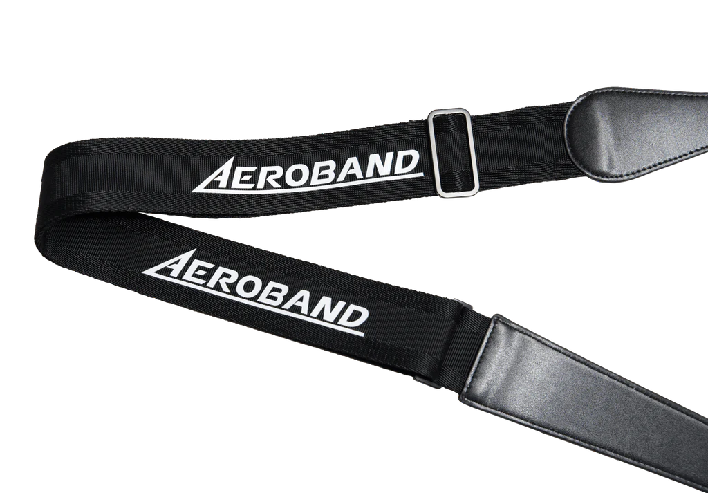 Aeroband Guitar Strap in Black
