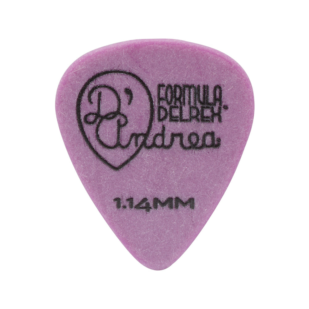 D&#39;Andrea Plectrums, 351 Purple Delrex - X-Heavy - 12PC