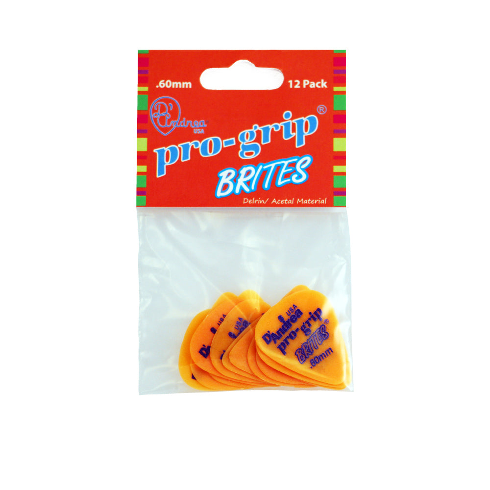 D&#39;Andrea Plectrums, 351 Shell Celluloid - Thin-Medium - 12PC