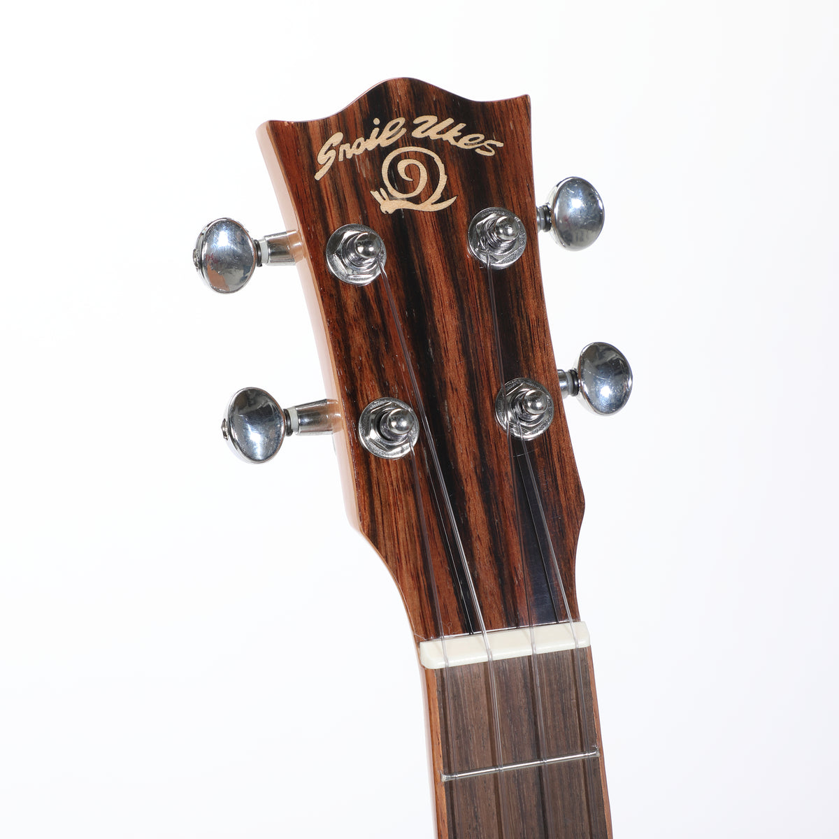 Snail UKT-E598EQ MK2  - Ebony Electro Tenor Ukulele, 38MM Nut, Gloss