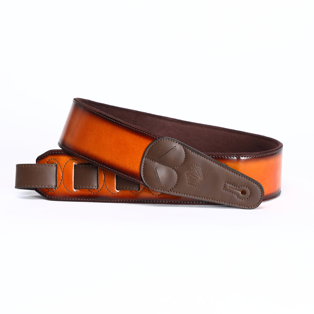 Isuzi VSG01-1 Brown &amp; Orange Guitar Strap