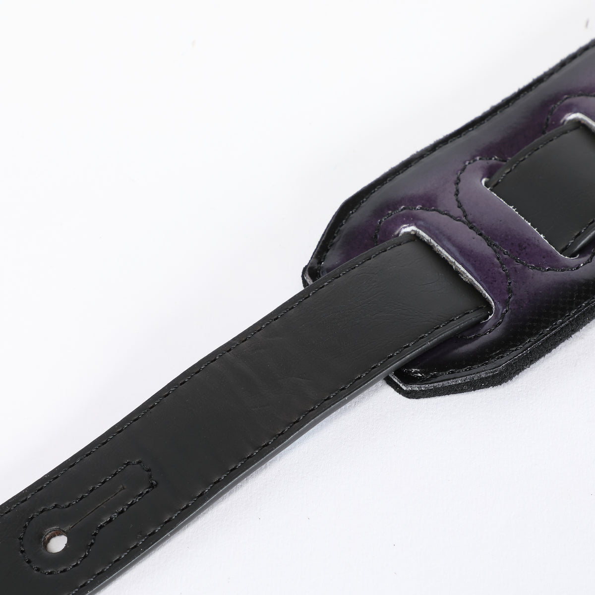 Isuzi VSG01-6 Black &amp; Purple Guitar Strap