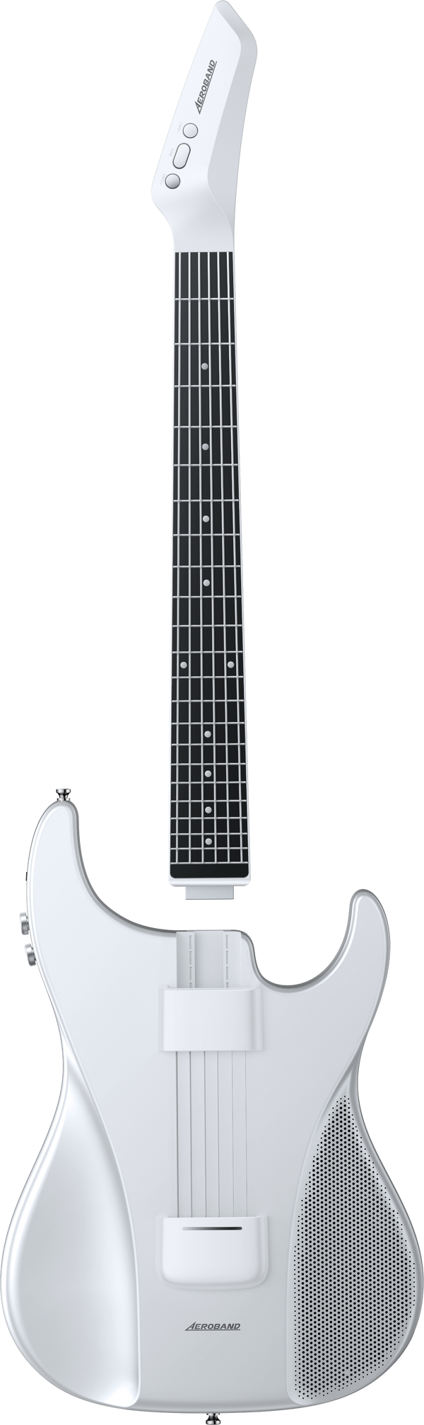 Aeroband Guitar in White - No Bag - Red Chilli Audio