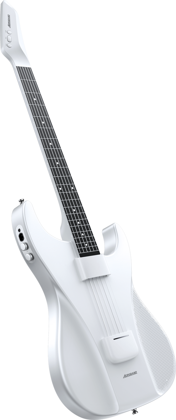 Aeroband Guitar in White - No Bag - Red Chilli Audio