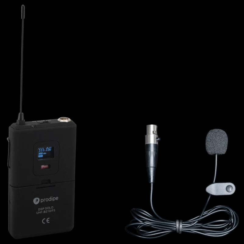 Prodipe Wireless Solo Lavalier mic with 100 channels