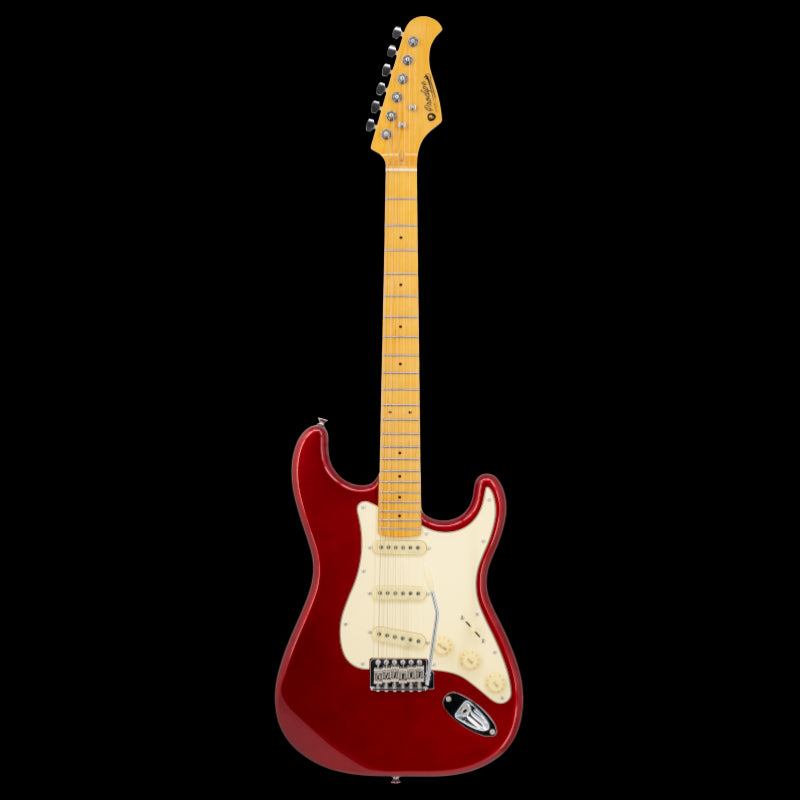 Prodipe ST80 MA CAR Electric Guitar Candy Red